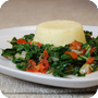 Thumb of Kenianischer Spinat mit Ugali