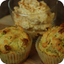 Thumb of Käse-Lauch-Muffins mit Frischkäsecrème
